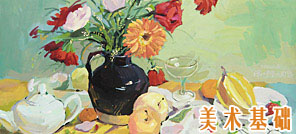 鎻掔敾瀛︽牎-缇庢湳鍩虹浣滃搧灞曠ず